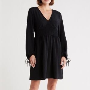 NORDSTROM RACK I Chic Black Long Sleeve Dress